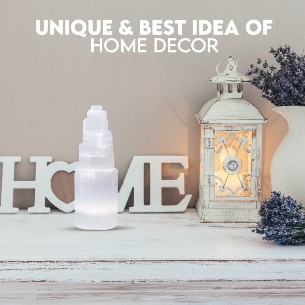 Selenite Crystal Lamp Crystal Light Lamp, Healing & Meditation Extra Large Crystal