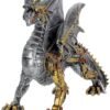 Steampunk Collection~Dracus Machina Figurine 29cm Silver