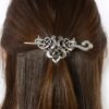 Viking Dragon Hair Hairpins Clips- Norse Celtic Knot Hair Accessories Hair Slide Hair Barrettes Irish Hair Decor for Long Hair Jewelry Braids Hair Stick With Dragon Design