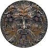 Magicun N.Giftware~Autumn Equinox Wall Plaque 16cm Bronze