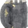 Mythology Collection~ Crusader Tankard Mug 16cm Grey