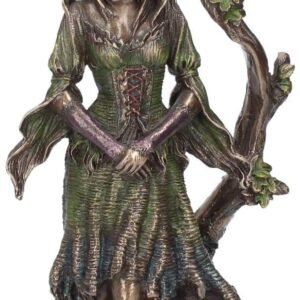 Wiccan Collection~Lady Of The Forest Figurine 30cm Bronze