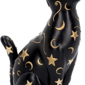 Animal Collection~ B4058K8 Felis 26cm Figurine, Resin, Black
