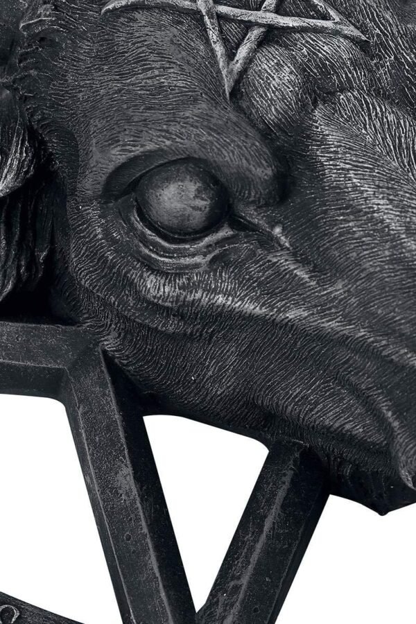 Dark Collection~Baphomet Wall Plaque 49cm Black