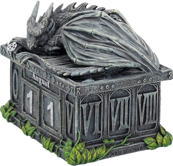 Fantasy Collection~ B2942H7 Fortune's Keeper Calendar 10.8cm Grey, Resin