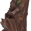 Light Collection~Forest Elders Backflow Incense Burner 19cm, Brown