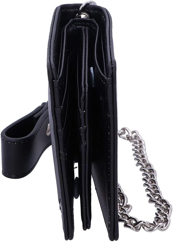 Band Merchandise~ Officially Licensed Metallica Black Album Wallet with Chain, 11cm