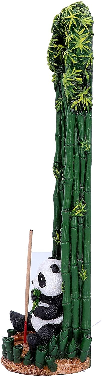 Animal Collection~ Panda Protection Incense Burner 26.5cm, Green, One Size