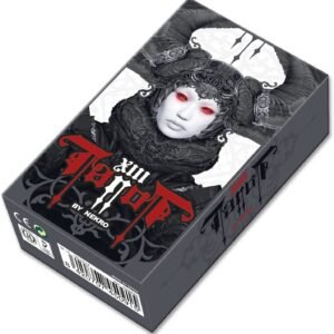 712Rlxk2syL._AC_SL1500 Wiccan Collection~Fournier Nekro Tarot Cards 12cm Black