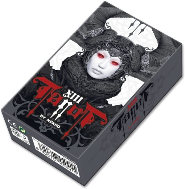 Wiccan Collection~Fournier Nekro Tarot Cards 12cm Black