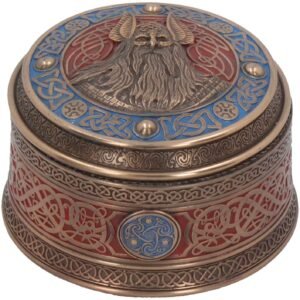 Magicun N.Giftware~Odin Box 15cm Bronze, Resin, One Size