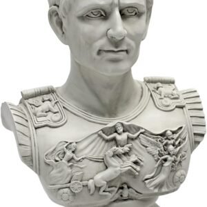 712rOWpvXwL._AC_SL1500 Magic Collection~Design Toscano AH250835 Augustus Caesar Primaporta Bust Statue, 18 Inch, Antique Stone