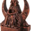Magicun Altar~Dryad Design Moon Goddess Figurine - Wood Finish