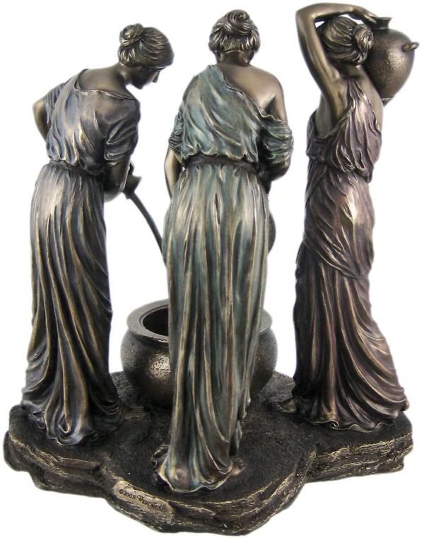 Magic  Collection~The DANAIDES Bronze Finish Statue Greek Mythology
