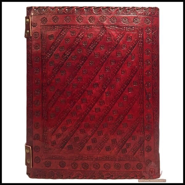 Witchcraft~Seven Stone Vintage Handmade Large Leather Journal Book of Shadows Notebook Office Diary College Book Poetry Book Sketch Book 13 inch