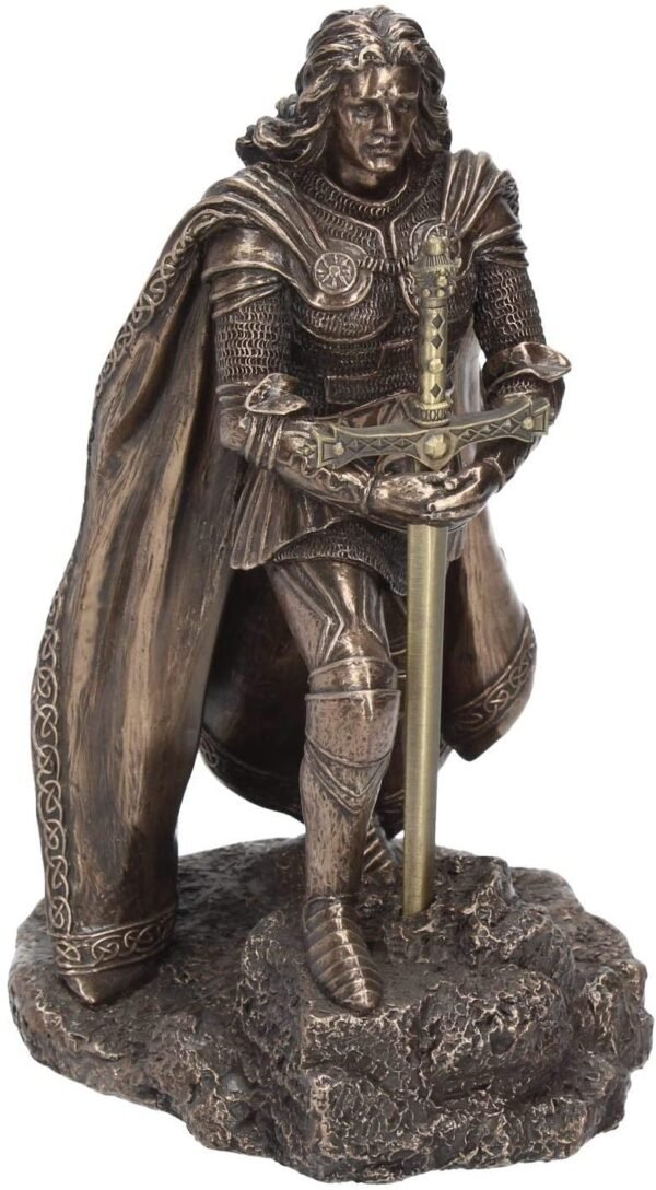 Mythology Collection~ Sword in The Stone Letter Opener 21cm Figurine, Bronze