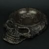 Magic  Collection~Antiqued Bronze Finish Human Skull Decorative Dish