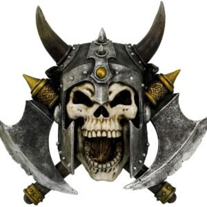 Mythology Collection~ Valhalla's Vengeance Wall Plaque 37cm Grey