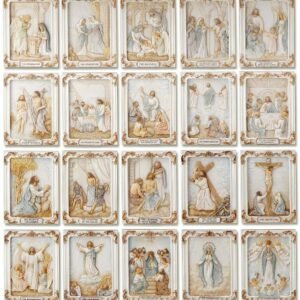 Magic  Collection~The Mysteries of The Rosary Wall Plaque Set