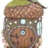 Nemesis Now Acorn Fairy House Figurine 18.5cm Brown, Resin