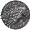 Magicun N.Giftware~House Stark Magnet 6cm Game of Thrones, Silver
