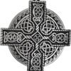 Soloman Pentant~Pewter Large Celtic Knotwork Irish Kings Cross Pendant - 2.5 Inches Tall