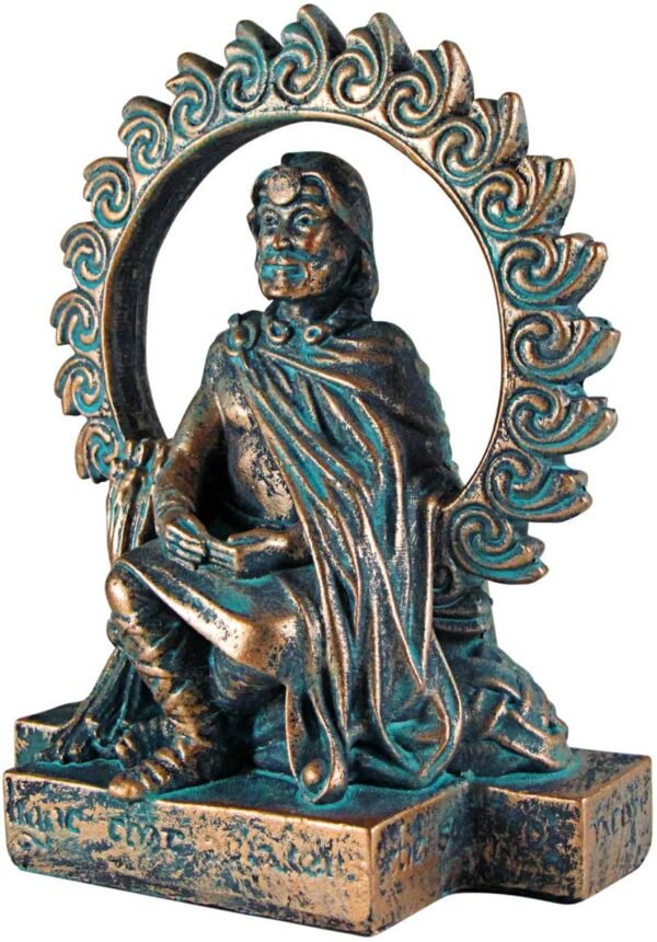 Magicun Altar~Dryad Design Lugh Figurine Celtic God of Harvest - Bronze Finish