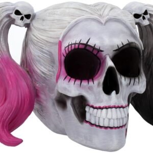 Dark Collection~B4040K8 Little Monster Skull Figurine 17cm White, Resin, 20.6cm