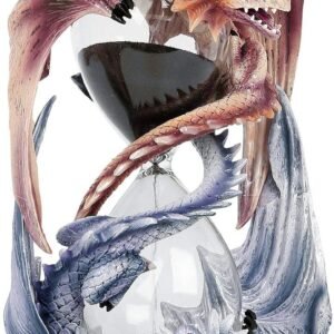 Artist Collections~ Guardians of Time Sand Timer Anne Stokes 20cm, Resin, Lilac, One Size