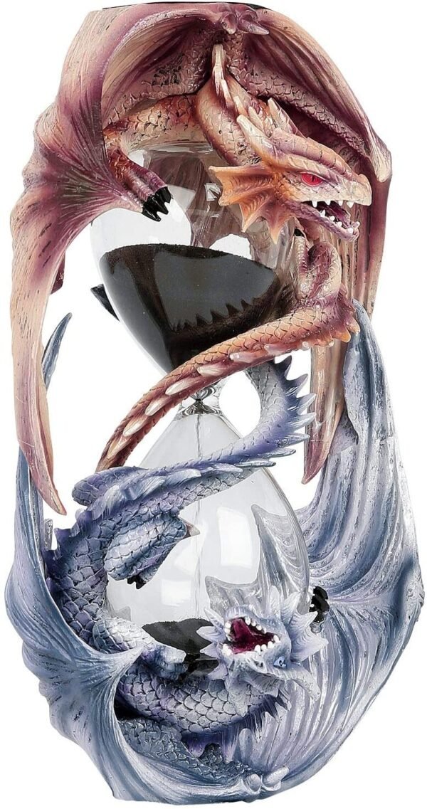 Artist Collections~ Guardians of Time Sand Timer Anne Stokes 20cm, Resin, Lilac, One Size