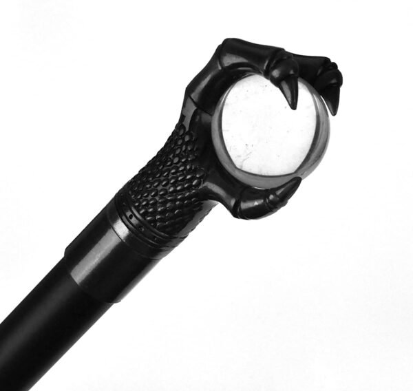 Animal Collection~ Claw Walking Cane 92cm Black, Plastic, Resin, Metal, Rubber, One Size