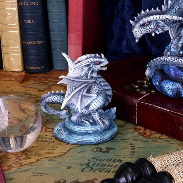 Artist Collections~ Anne Stokes Age Small Rock Dragon Figurine, Grey, One Size