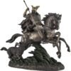 Magic  Collection~Bronzed Norse God Odin Riding Sleipner Statue