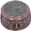 Wiccan Collection~Tree of Life Box 10cm, Resin, Bronze, One Size