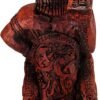 Magicun Altar~Dryad Design Seated Norse God Thor Statue Wood Finish