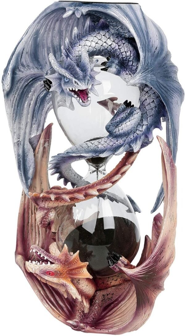 Artist Collections~ Guardians of Time Sand Timer Anne Stokes 20cm, Resin, Lilac, One Size