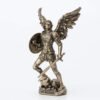 Magic  Collection~4.2 Inch Archangel Saint Michael Painted Bronze Finish Religious Figurine