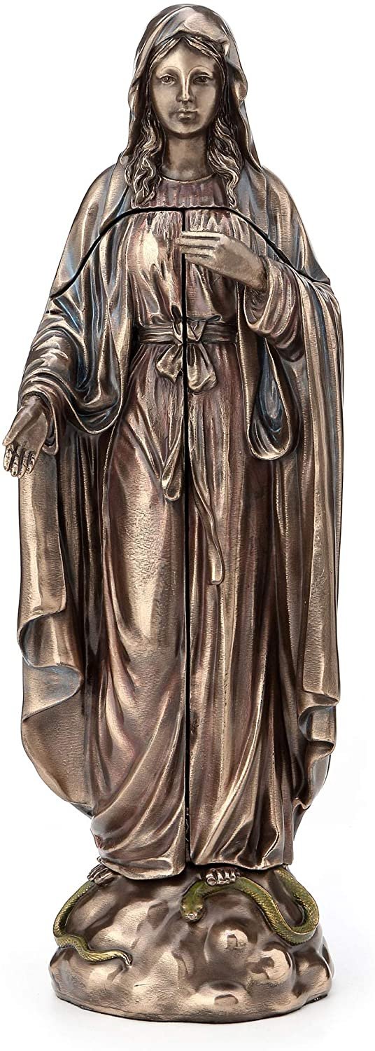 Magic  Collection~Lady of Grace Polyptych Sculpture of Annunciation