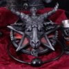 Magicun N.Giftware~B4474N9 Black Baphomet Door Knocker 20.5cm
