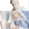 Magic  Collection~YLINSHA 11inch Holy Family Statue Catholic,Catholic Gifts,Nativity Scene, Nativity Set Ceramic Statue for Parents and Elders Who Love Religious Inspiration,Statuette Worth Collecting
