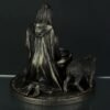 Magic  Collection~Veronese Ceridwen - Celtic Goddess of Knowledge with Cauldron Statue