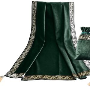 Altar Tarot Table Cloth  Table Cover Divination Wicca  Velvet with Tarot Drawstring Pouch Set