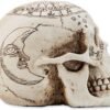 Dark Collection~Astrological Skull Figurine 29cm Ivory