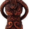 Magicun Altar~Dryad Design Goddess of Love and War Freya Figurine - Wood Finish