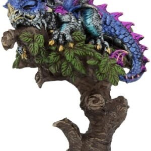 Fantasy Collection~ Tree Top Dreams 14.5cm Figurine, Resin, Blue, One Size