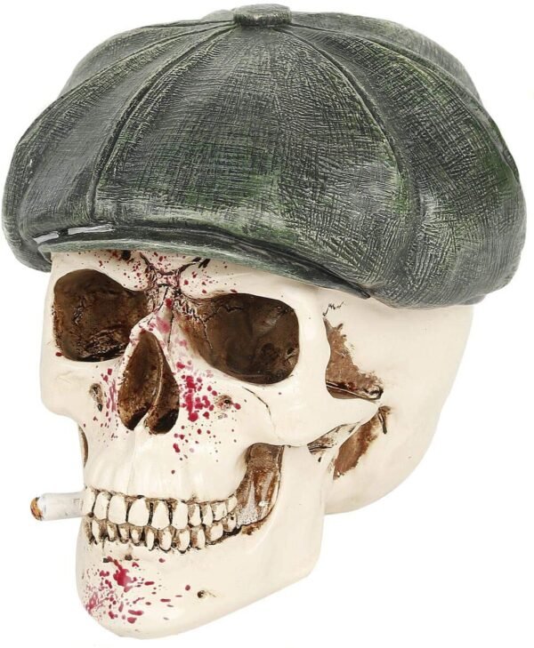 Dark Collection~B4364M8 Henchman Skull Figurine 18.5cm Ivory, Resin