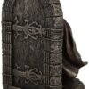 Magic  Collection~Maltese Crusader Statue in Armor Guarding Door Holding Shield & Sword Bookend