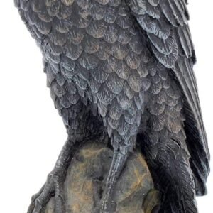 Magicun N.Giftware~Ravens Rest Figurine 20cm Black