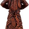 Magicun Altar~Dryad Design Norse Goddess of The Hearth Frigga Figurine - Wood Finish