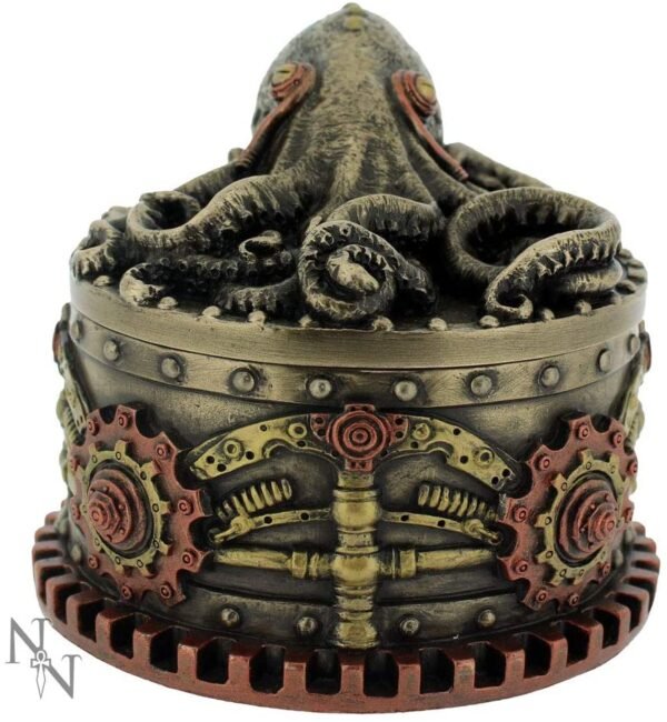 Magicun N.Giftware~Boxtopus Box 16cm Bronze